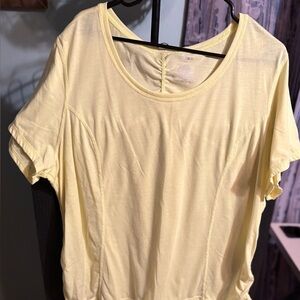 Danskin Women's Yellow Top